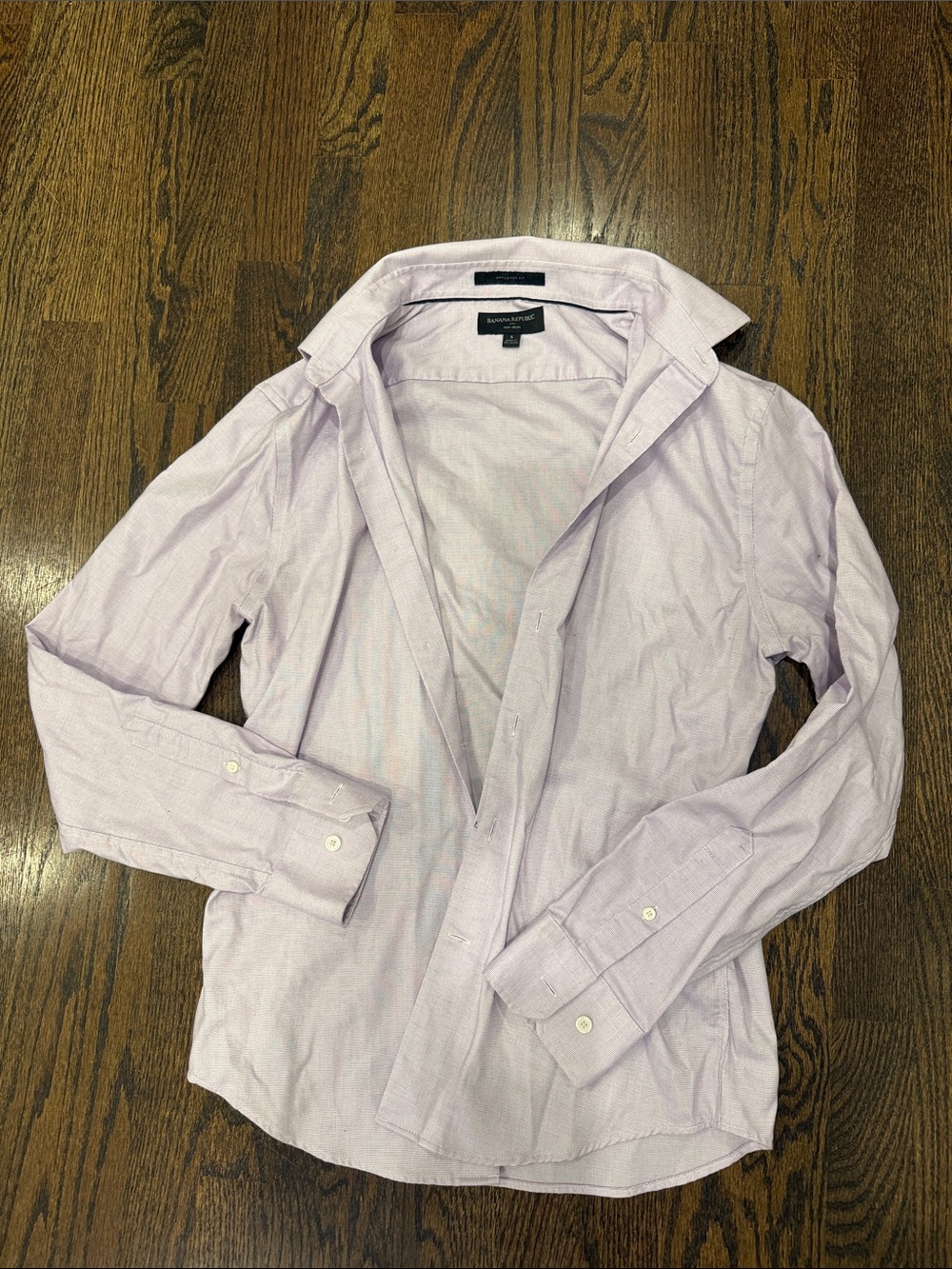 Banana Republic Men’s Light Lavender Shirt Jacket small